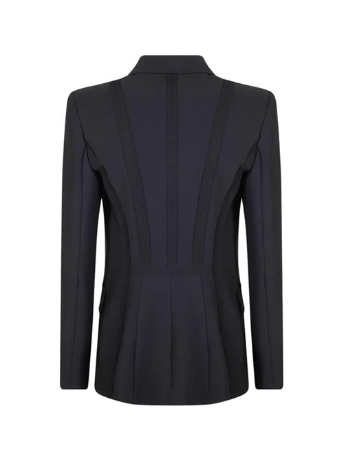RAW CUT JACKET ELISABETTA FRANCHI | GI21661E2110 nero